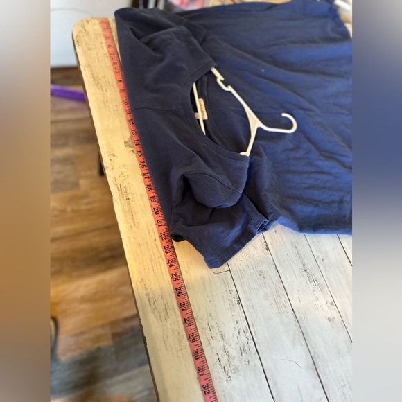 FRESH PRODUCE XXL South Beach BLUE LORNA Jersey POCKETS Swing Dress - Picture 8 of 10